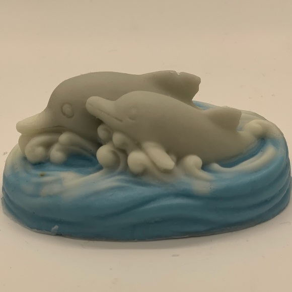 Hand Crafted Other - Beautiful pair of dolphins soap